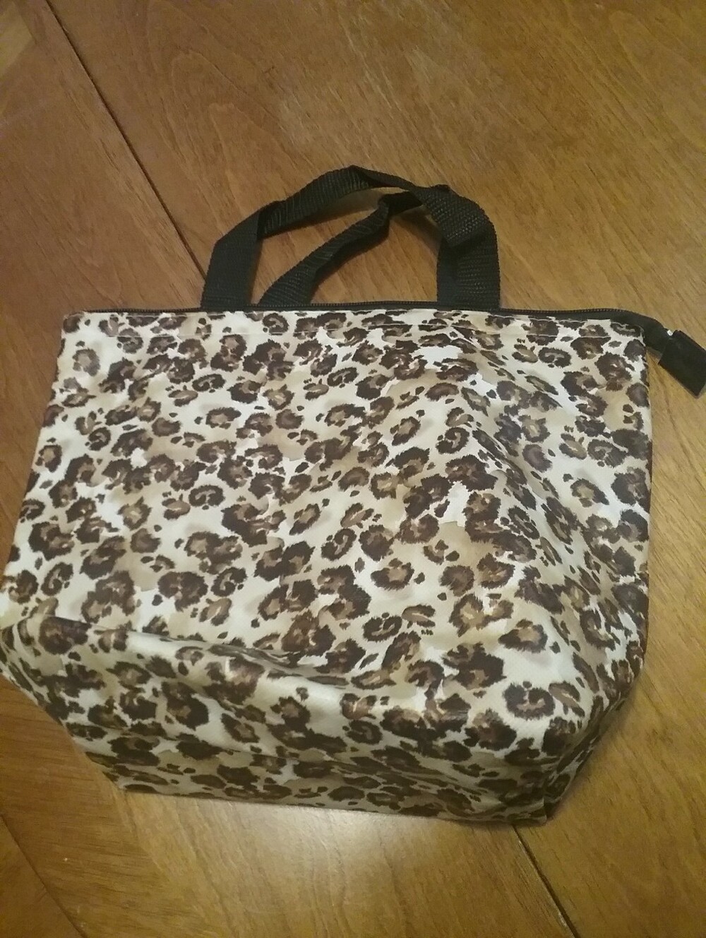 Leopard Print Insulated Lunch  Bag